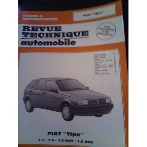 Revue Technique Automobile . Fiat Tipo . Etai
