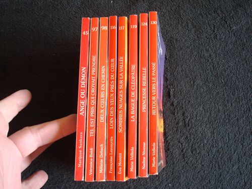 Collection Nous Deux : Lot De 8 Numéro (N°45/97/98/116/117/119/124/130)