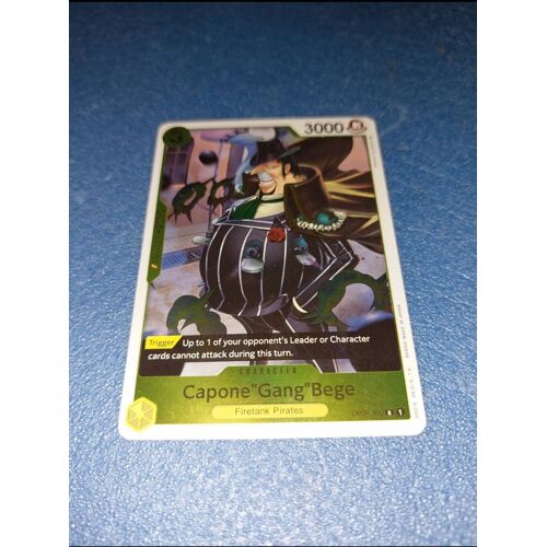 Capone Gang Bege Op04 100 Carte Card One Piece