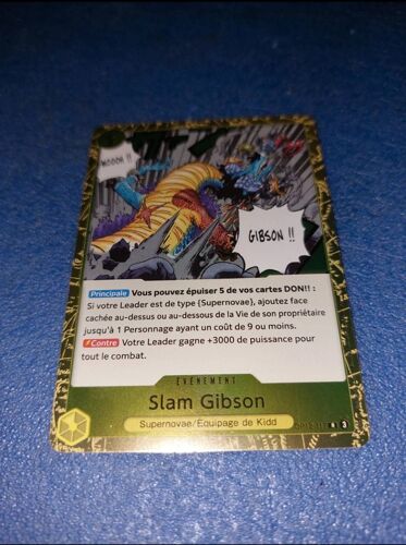 Slam Gibson Op12 117 Carte Card One Piece