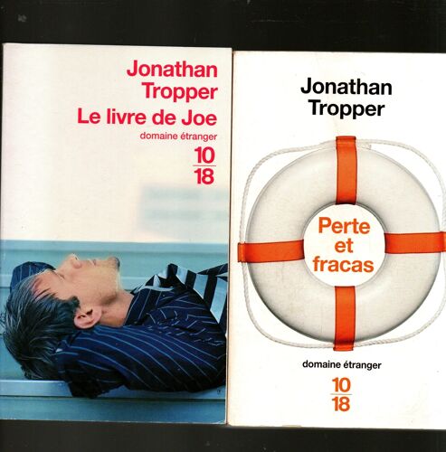 Tropper, Livre De Joe + Perte Et Fracas