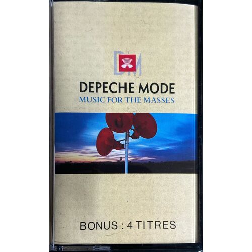 Depeche Mode ‎Cassette Album Audio Music For The Masses 1987