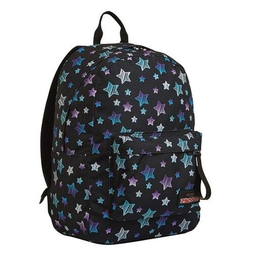 Seven Star Plan sac à dos Cartable sac à dos Multicolore Polyester