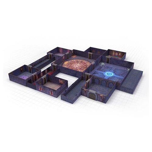 Gale Force Nine Tenfold Dungeon: Castle Château Jeu De Rôles