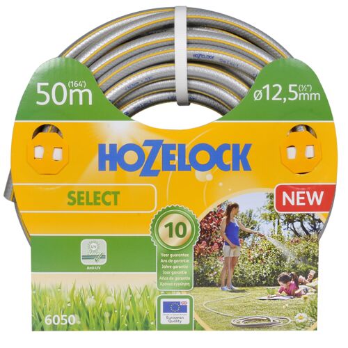 Hozelock 6050P0000 tuyau d'arrosage 50 m PVC Gris et Jaune