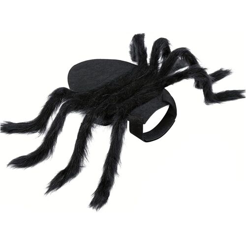 Kalanka-Halloween Chien Chat Cosplay Costumes D'araignée, Costume D'animal De Compagnie Halloween Fourrure Géant Simulation Vêtements D'araignée