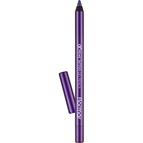 Kalanka-Extreme Tattoo Gel Pencil ¿ Eyeliner Gel Waterproof Effet Tattoo ¿ Crayon Pailleté Prune Hautement Pigmenté ¿ Maquillage Yeux Longue Tenue Pour Femme, 011 Purple Blaze 