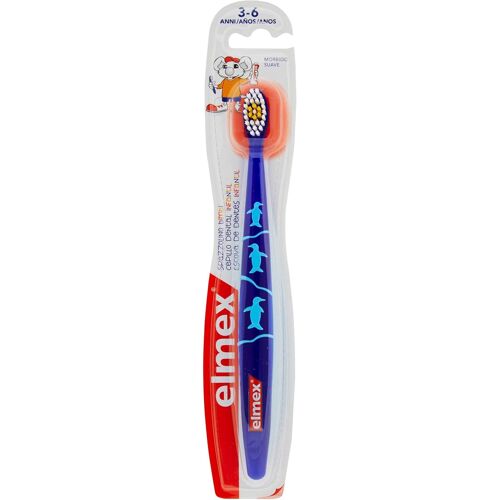 Kalanka-Elmex Brosse À Dents Pour Enfant, 3 ¿ 6 Ans, Nouveau 