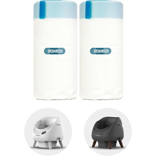KALANKA-Sacs Poubelle pour Litière OPEN X (C08) | 40 Unités (2 Rouleaux) | Solides et Anti-Odeurs pour Chats et Chiens | Taille Sur Mesure
