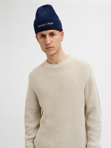Jack & Jones 12284006_13046 Chapeau Coton, Acrylique - One Size
