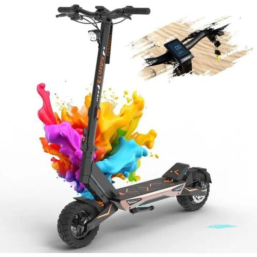 Kukirin T3 - Trottinette Électrique - Moteur 800w - Batterie 48v 15.6ah - Max 45 Km/H - Pneus 10'' - Autonomie 55km - Nior