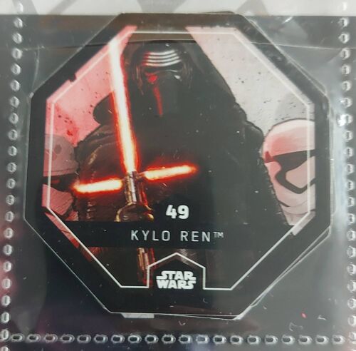Carte 49 Kylo Ren Star Wars 2015 Leclerc