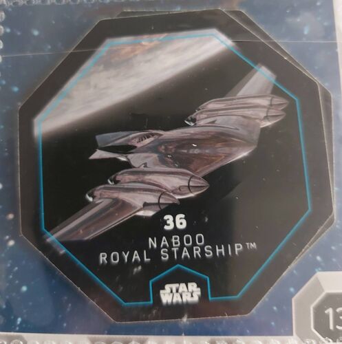 Carte 36 Nabo Royal Starship Star Wars 2015 Leclerc