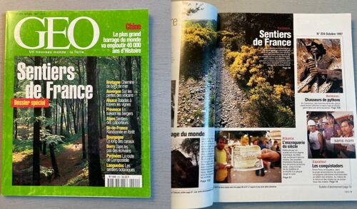 La France Des Cathédrales-Des Châteaux Forts-Des Neiges-Des Parcs Naturels-Des Châteaux De La Loire-Des Sentiers : 6 N° De Géo (151/170/204/207/217/224 - 1993/97)