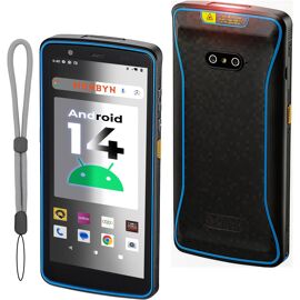 [Android 10] MUNBYN Scanner Code Barre Android PDA, 2D Zebra Scanner, Terminal Code Barre Robuste IP67 Dual-Band Wi-FI 4G BT, Terminal pour Entrepôt, Inventaire