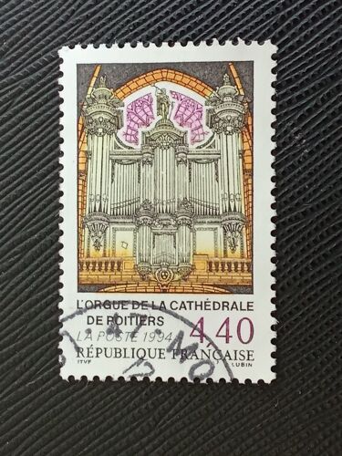 Timbre France Y T 2890 L'Orgue De La Cathédrale De Poitiers 1994 (050310 )