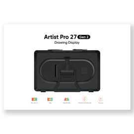 XP-PEN Tablette Graphique Artist 27 Pro Gen 2 - Écran Géant 4K 120Hz Solution X-Touch