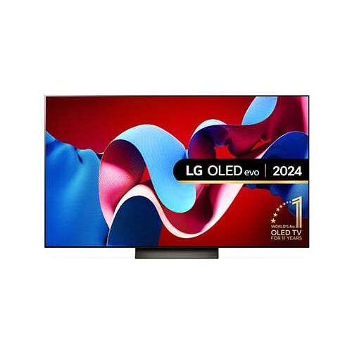 TV OLED Evo LG OLED65C4 164 cm 4K UHD Smart TV 2024 Noir et Brun