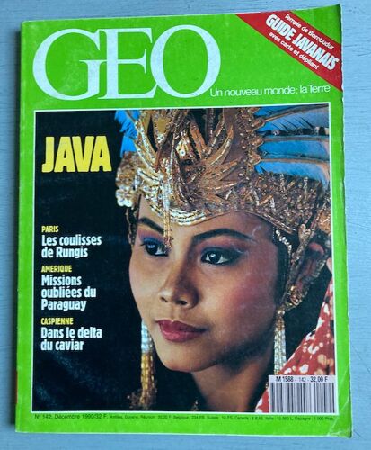 Géo : 4 N° (142/200/201 Et 203 —1990/96) {Java-Océans Indien-Himalaya-Les Mers De Chine}