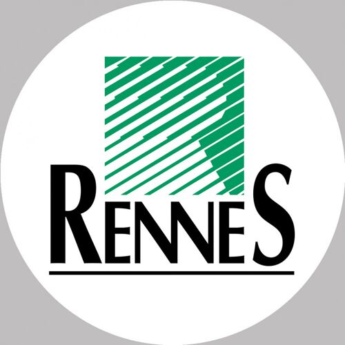 Rennes (5x5cm) - Sticker/Autocollant