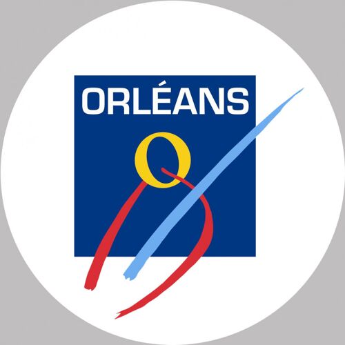 Orléans (10x10cm) - Sticker/Autocollant