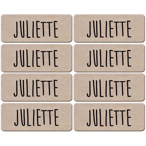 Prénom Juliette - 8 Stickers De 5x2cm - Sticker/Autocollant