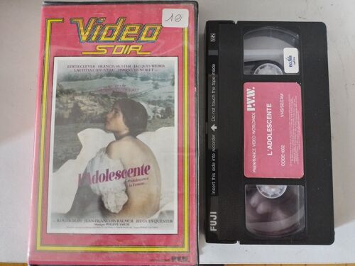 Cassette Vidéo Vhs - L'Adolescente - Francis Huster