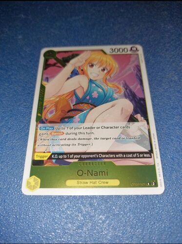 O Nami Op06 101 Carte Card One Piece