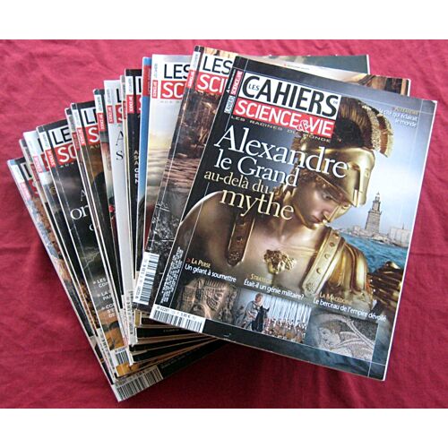 Les Cahiers De Science & Vie. Lot De 12 Numéros. 2011 / 2015.