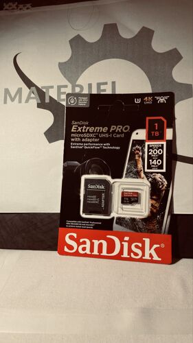 Carte SD micro 1 To sandisk Original idéal pour Nintendo switch OLED 1-2