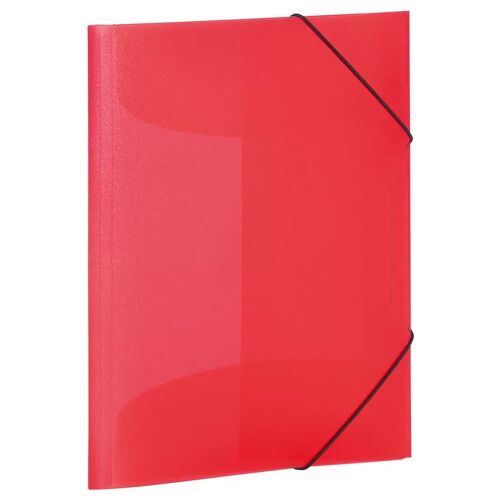 Herma 19504 Fichier Polypropylène (Pp) Rouge, Translucide A4