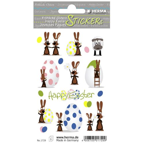 HERMA 1729 autocollant décoratif Papier Multicolore Permanent 30 pièces