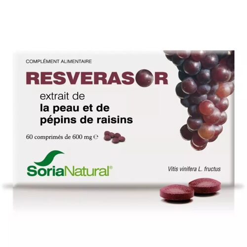 Soria Natural Resverasor Anti-Oxydant 60 Comprimés 
