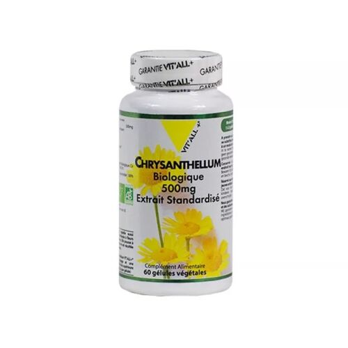Vitall+ Chrysanthellum Bio 500mg Extrait Standardisé 60 Gélules Végétales 