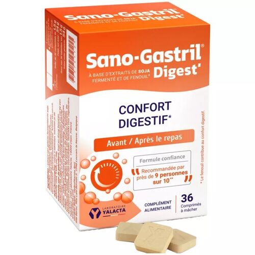 Yalacta Sano-Gastril Digest' Confort Digestif 36 Comprimés 