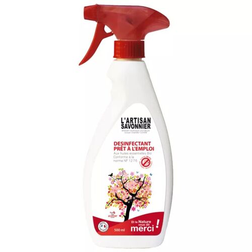 Artisan Savonnier Entretien Désinfectant 500 ml