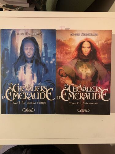 Les Chevaliers D’Émeraude - 2009- Chez Michel Lafon - Tomes 6 Et 7 - Livres De Science-Fiction - 