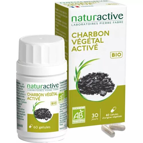 Naturactive Charbon Végétal Activé Bio Gélules 