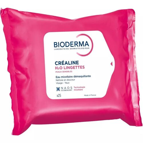 Bioderma Créaline H2o Lingettes Démaquillantes 