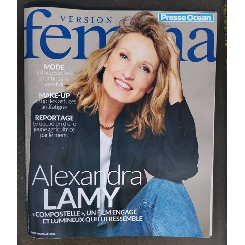 Femina 1251 : Interview D'Alexandra Lamy Pour "Compostelle" Un Film Engagé Et Lumineux Qui Lui Ressemble