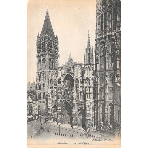 Carte Postale Rouen (76) - La Cathédrale (Non Circulée)