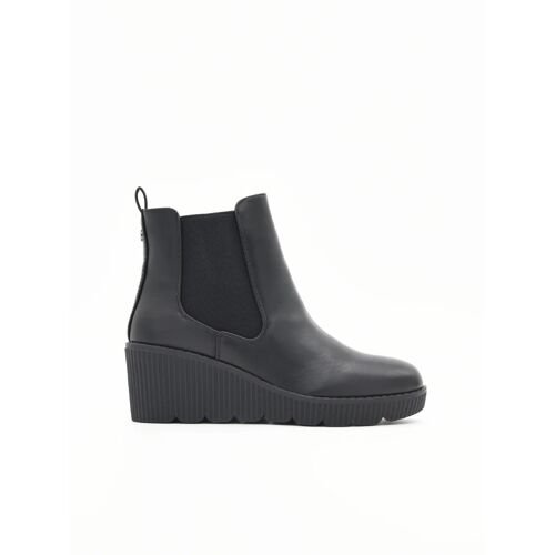 Chaussures Bottes Compensées Noires Nyrex