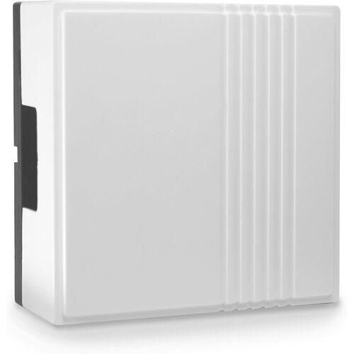KALANKA-DING Sonnette Filaire 8¿12V, Connexion 2 Fils, Carillon Électromécanique Deux Tons, Installation Murale, Vendu Seul Compatible avec Tous Les Boutons sonnettes