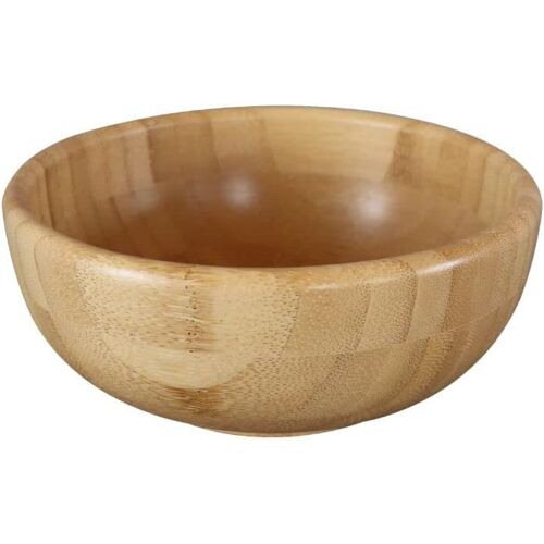 Kalanka-Pandoo Bols En Bambou, Bol À Fruits, Bol En Bambou, Set De Bols, Saladier, Vaisselle En Bambou, Panier À Fruits, Bol En Bois, Bols Décoratifs (Diamètre 14 Cm)