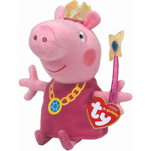 KALANKA-¿ Peppa Pig ¿ Princesse Peppa ¿ Peluche 20 cm