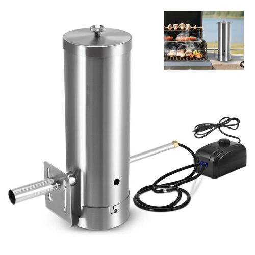 Générateur De Fumée Froide Inox ¿ Accessoire Fumoir Bbq Pour Viande Et Aliments