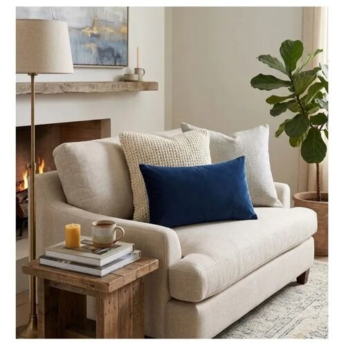 Coussin Polyester Uni 30 X 50 Cm Pop Color Pétrole