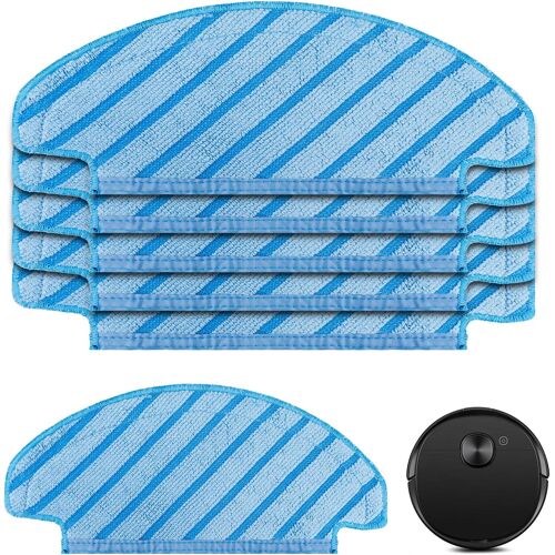 KALANKA-6 lingettes de Nettoyage pour Ecovacs DEEBOT OZMO N8 N8+ N8 Pro N8 Pro+ pour Ecovacs DEEBOT T8 T8+ T8 AIVI T8 Max Robot Aspirateur Accessoires Pièces de Rechange