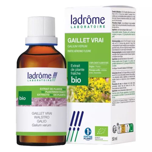 Ladrôme Extraits De Plante Fraiche Bio Gaillet Vrai 50 Ml 