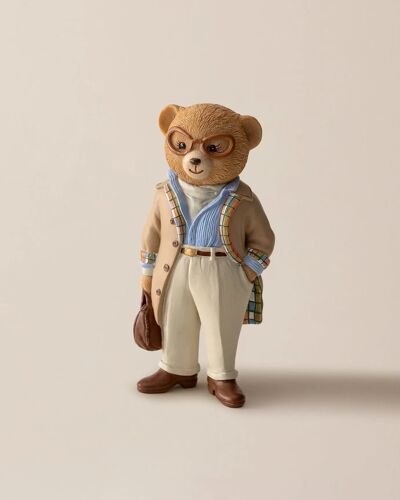Figurine Bonny - Beige/Bleu
